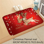 Santa Claus Christmas Mat Outdoor Carpet