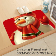 Santa Claus Christmas Mat Outdoor Carpet