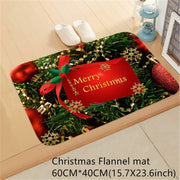 Santa Claus Christmas Mat Outdoor Carpet