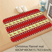 Santa Claus Christmas Mat Outdoor Carpet