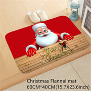 Santa Claus Christmas Mat Outdoor Carpet