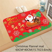 Santa Claus Christmas Mat Outdoor Carpet