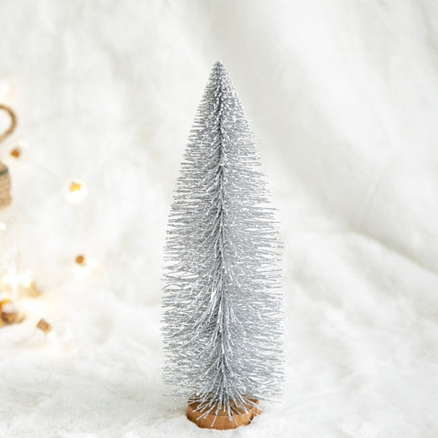 Artificial Small Christmas Tree With Snow