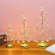 Crystal Christmas Tree Lamps Fairy LED Night