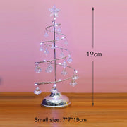Crystal Christmas Tree Lamps Fairy LED Night