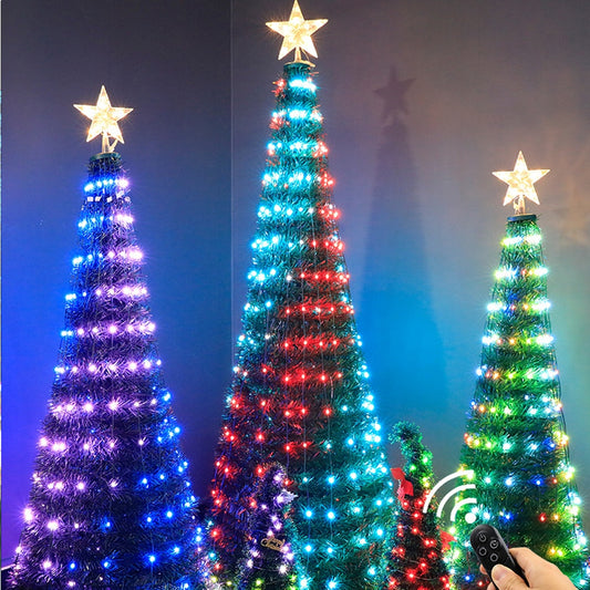 Addressable Luxury Optical Fiber Christmas Tree (4'-6')