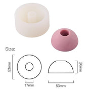 DIY Candle Mold Silicone Building Block Mould Candle