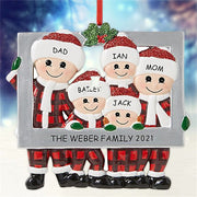 Family Christmas Pendant Ornament DIY Decor