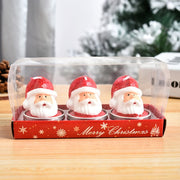 Creative Santa And Tree Shaped Christmas Candles
