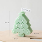 Handmade Cartoon Christmas Tree Scented Candles