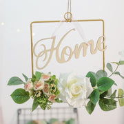 Metal Iron Ring Wall Hanging Garland
