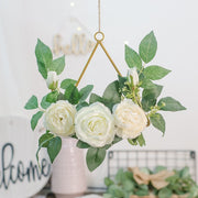 Metal Iron Ring Wall Hanging Garland