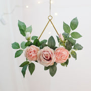 Metal Iron Ring Wall Hanging Garland