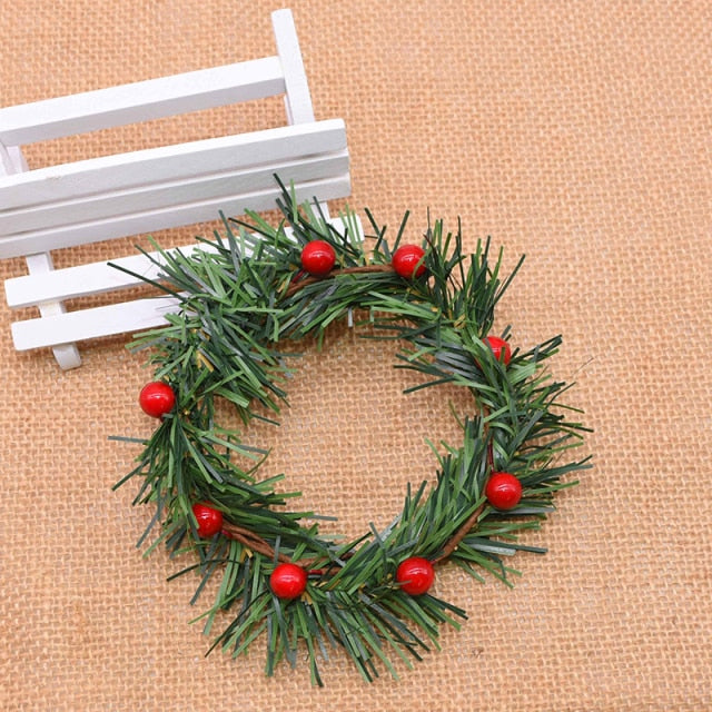 Handmade DIY Wreath For Christmas