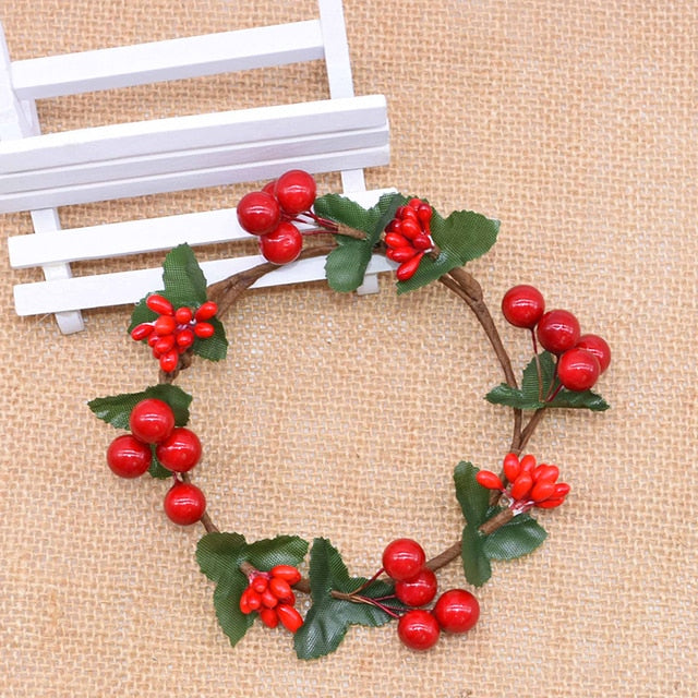 Handmade DIY Wreath For Christmas