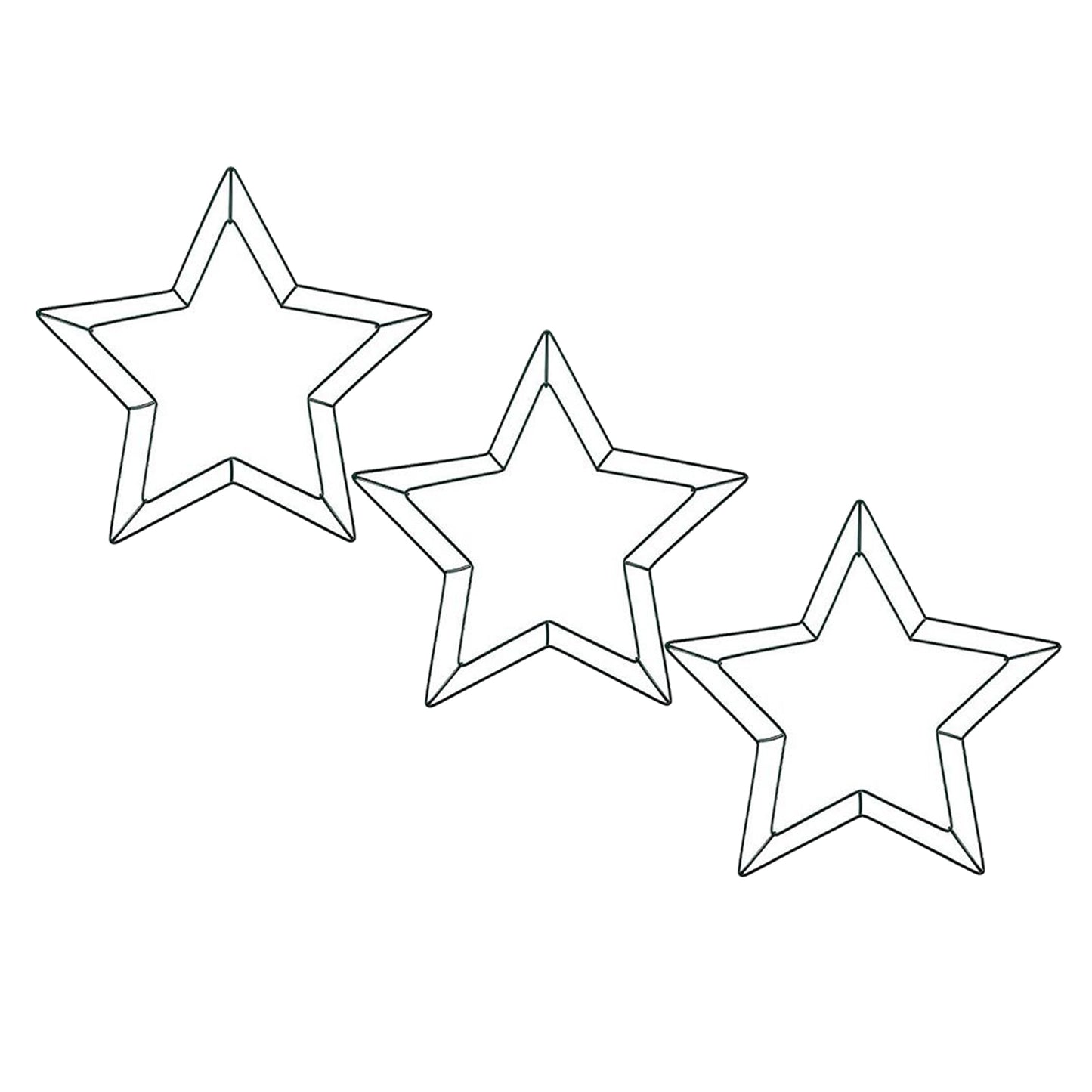 Star Shaped Christmas Wreath Frame