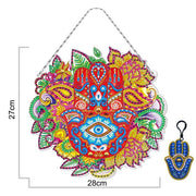 Christmas LED Light Special Shaped Diamond Mosaic Wreath
