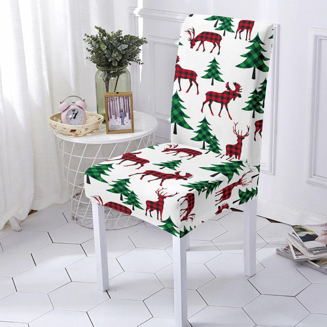 Christmas Chair Cover Navidad
