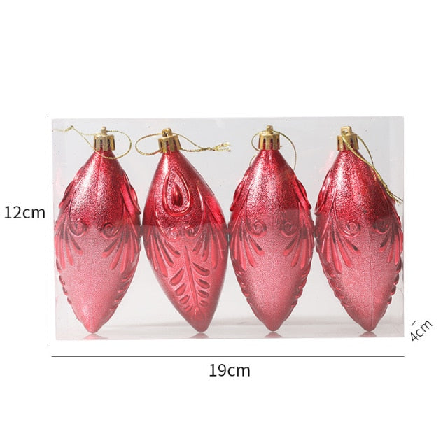 Boxed Color Christmas Balls Tree Hanging Ball