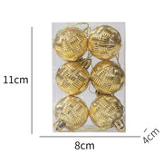 Boxed Color Christmas Balls Tree Hanging Ball