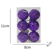 Boxed Color Christmas Balls Tree Hanging Ball