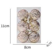 Boxed Color Christmas Balls Tree Hanging Ball