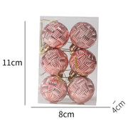 Boxed Color Christmas Balls Tree Hanging Ball