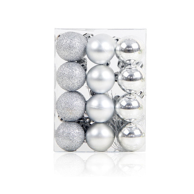 Boxed Color Christmas Balls Tree Hanging Ball