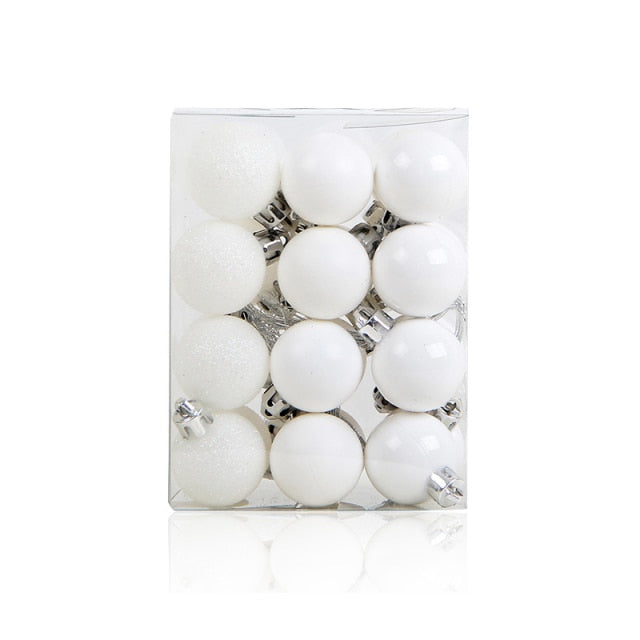 Boxed Color Christmas Balls Tree Hanging Ball
