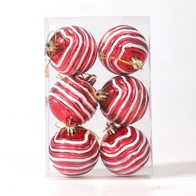 Boxed Color Christmas Balls Tree Hanging Ball