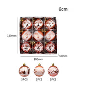 Boxed Color Christmas Balls Tree Hanging Ball