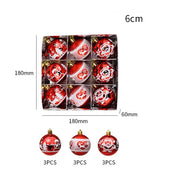 Boxed Color Christmas Balls Tree Hanging Ball