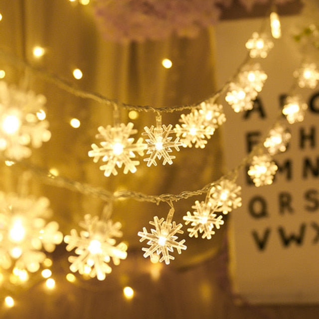 Decor Garland LED Fairy Light Christmas Ornaments