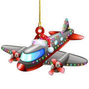 Car Airplane Truck Christmas Ornaments