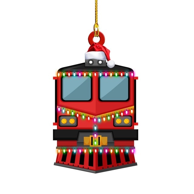 Car Airplane Truck Christmas Ornaments