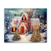 Christmas Themed Canvas Paintings