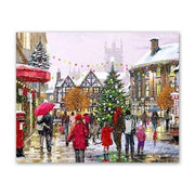 Christmas Themed Canvas Paintings