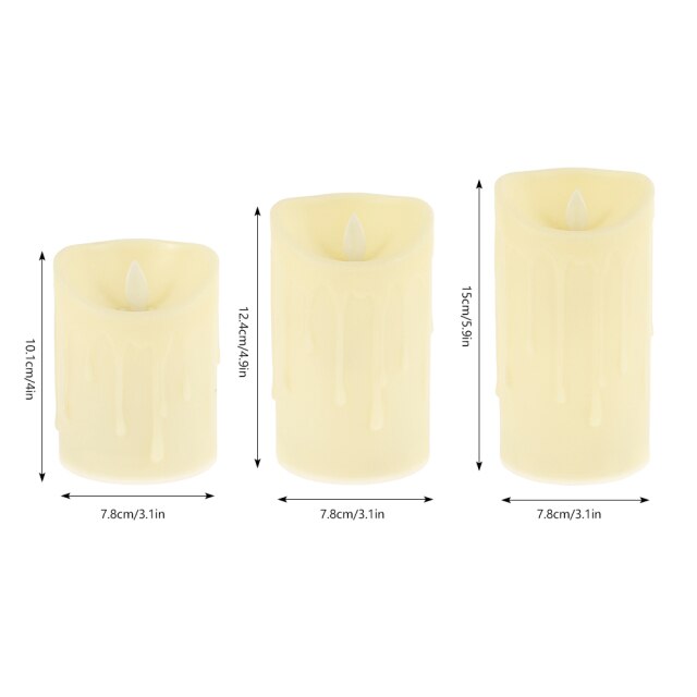 Remote Control LED Flameless Candle