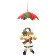 Snowman Xmas Hanging Ornament Parachute Pendant