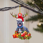 Cute Dog Drop Ornament Christmas Tree Puppy Pendant