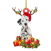 Cute Dog Drop Ornament Christmas Tree Puppy Pendant