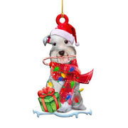 Cute Dog Drop Ornament Christmas Tree Puppy Pendant