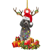 Cute Dog Drop Ornament Christmas Tree Puppy Pendant