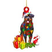 Cute Dog Drop Ornament Christmas Tree Puppy Pendant