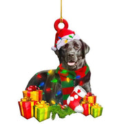 Cute Dog Drop Ornament Christmas Tree Puppy Pendant