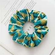 Christmas Scrunchie Elastic New Handmade Hair Rope Ponytail Holder