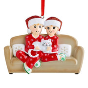 Colorful Decorations Hanging Personalized Family pendant Xmas