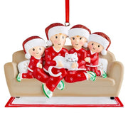 Colorful Decorations Hanging Personalized Family pendant Xmas