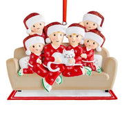 Colorful Decorations Hanging Personalized Family pendant Xmas