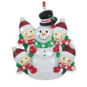 Colorful Decorations Hanging Personalized Family pendant Xmas